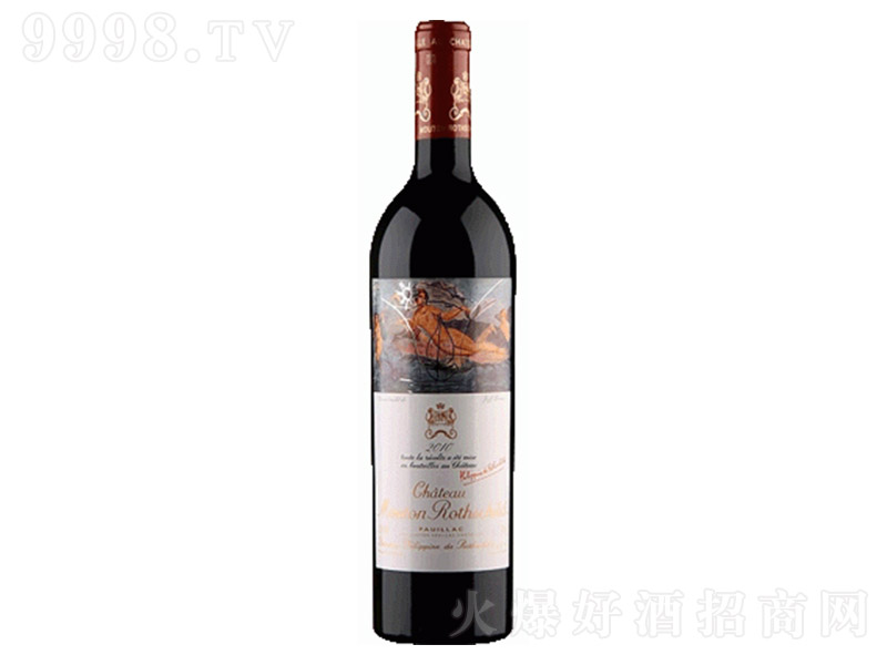 港骏-木桐酒庄干红葡萄酒2010【13° 750ml】