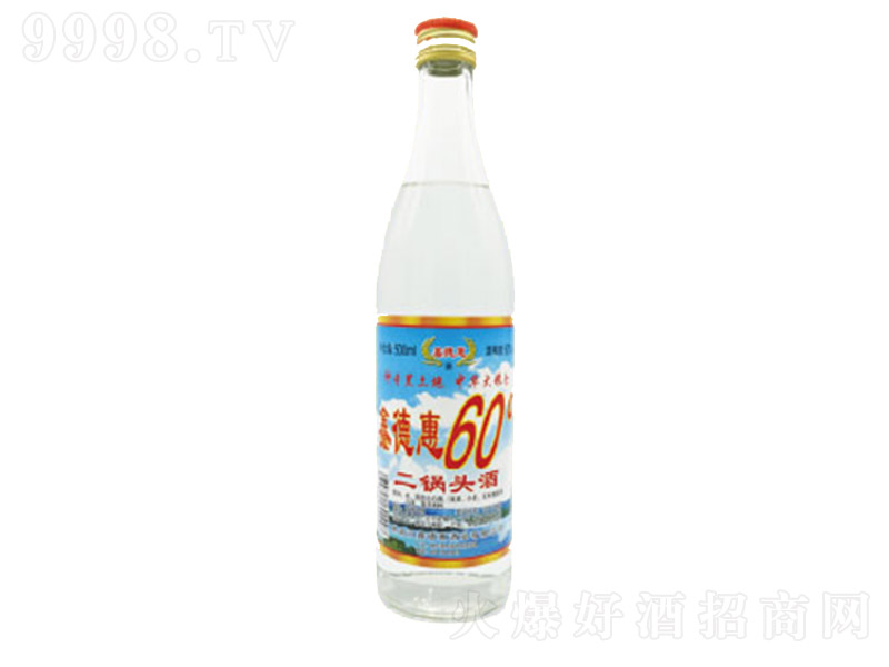 鑫德惠二锅头酒浓香型【60°500ml】