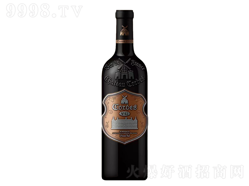 卡图磨坊干红葡萄酒-V12【13.5°750ml】