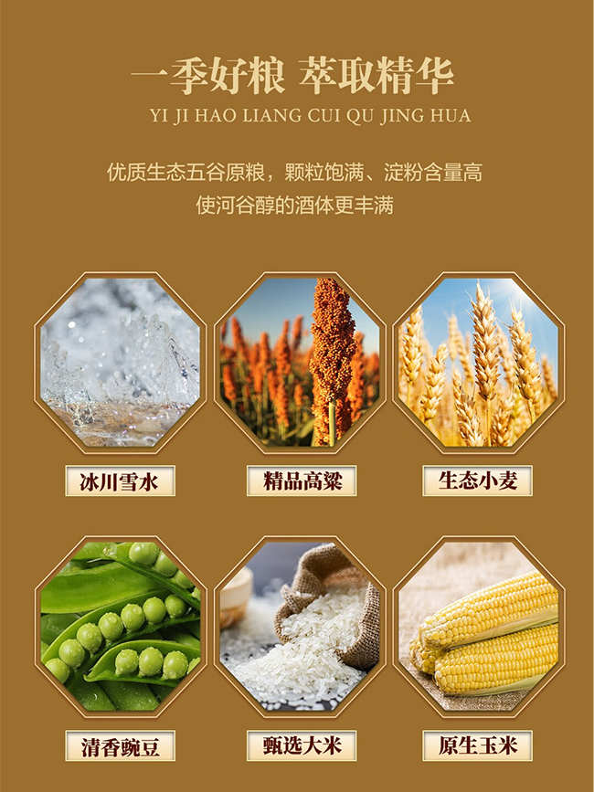 肖尔布拉克酒河谷醇 浓香型白酒【46° 258ml】