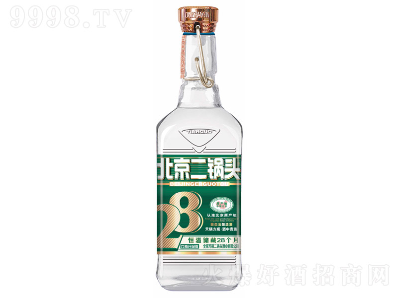 天�方瓶二��^酒28・�G�� 清香型【42°52° 500ml】