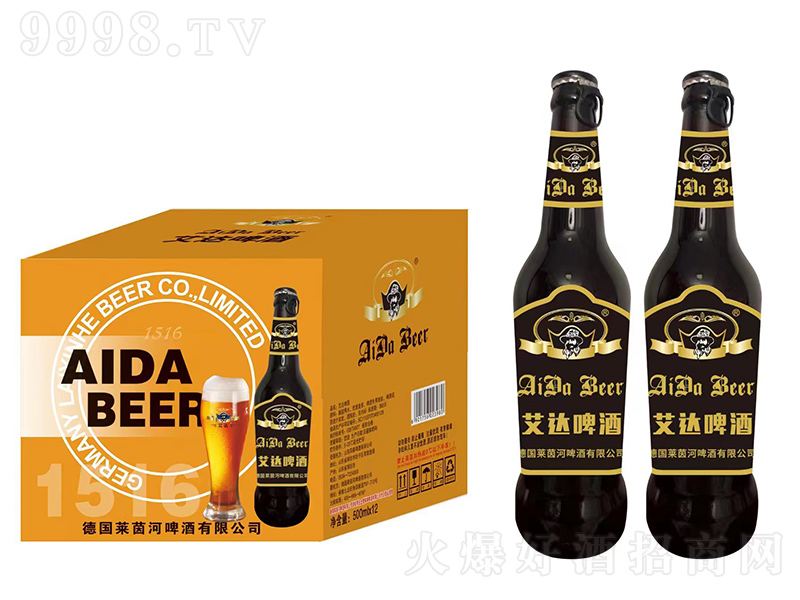 艾達啤酒1516【500ml×12】