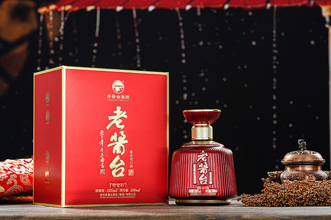老酱台酒红宝石酱香型酒【53度500mlx6】
