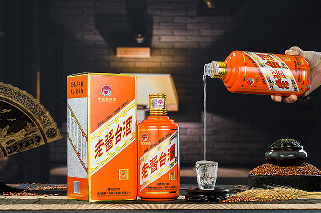 老酱台酒传酱酒酱香型酒【53度500mlx6】