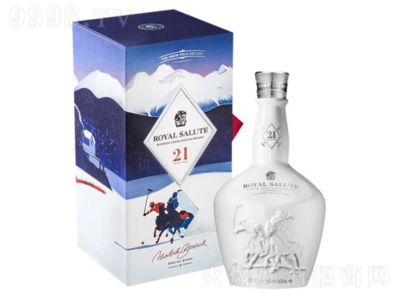 英国皇家礼炮21年雪地球限量版苏格兰调配型威士忌700ml