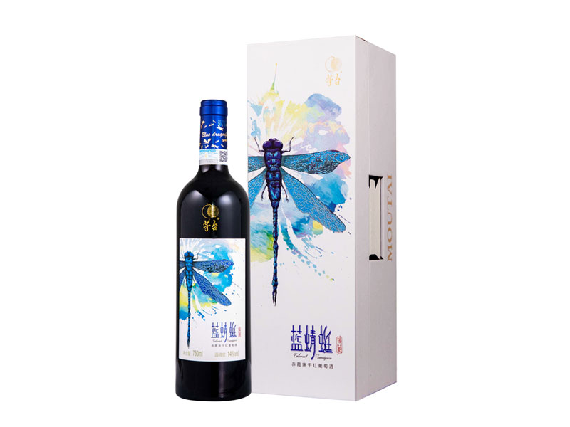 貴州茅臺集團藍蜻蜓臻藏干紅葡萄酒750ml