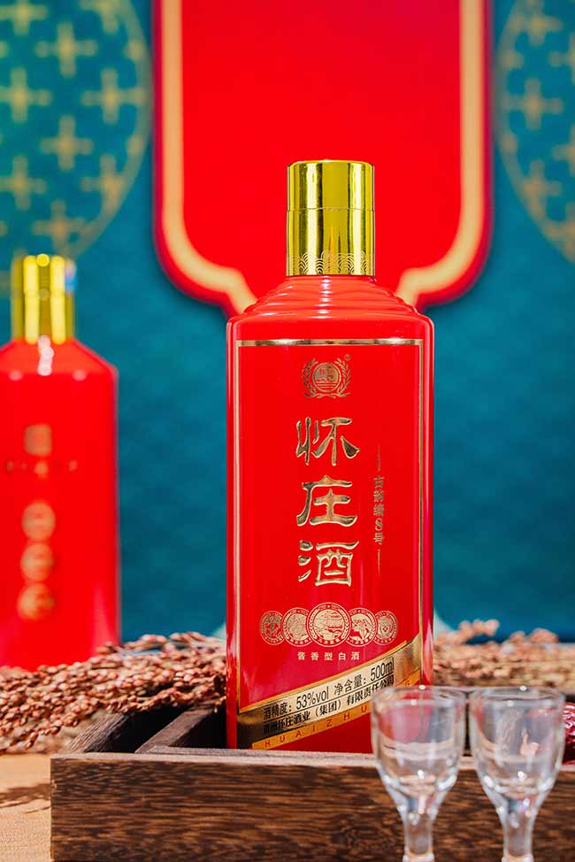 怀庄古韵酒8酱香型酒招商【53度500ml】