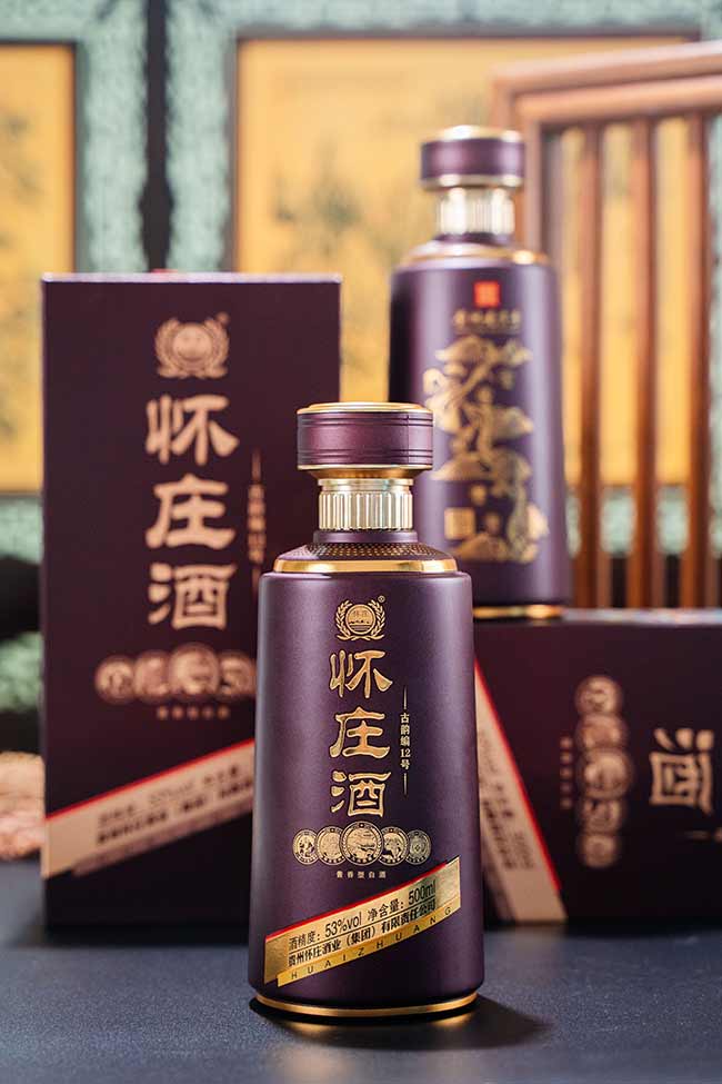 怀庄古韵12酱香型【53度500ml】