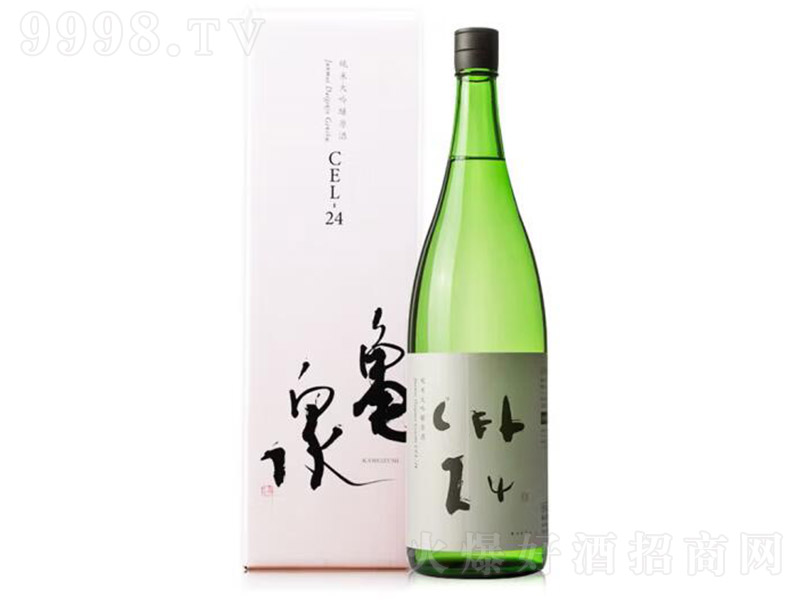 日本龟泉CEL-24纯米大吟酿原酒180cl