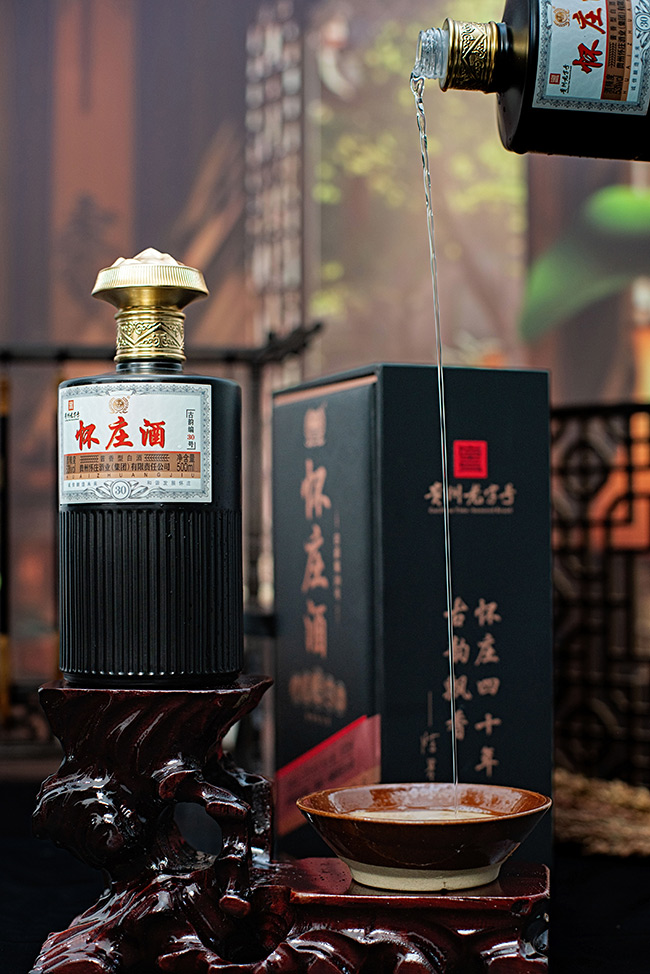 怀庄九古韵30酱香型酒【53度500ml】