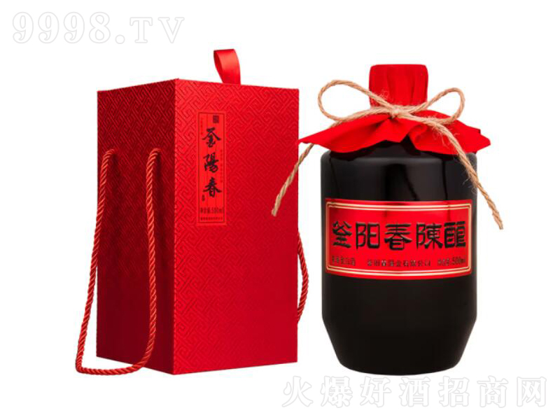 釜陽春陈酿浓香型酒【60度500mL】