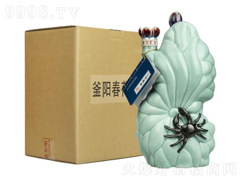 釜陽春三斤荷酒【60度1500mL】