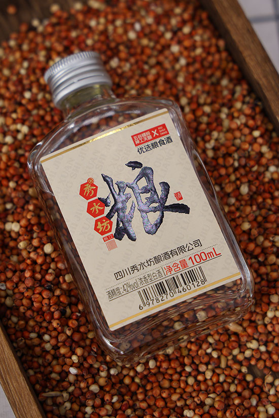 秀水坊粮酒浓香型白酒【42度100ml】