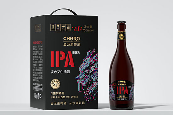 金龙泉啤酒IPA【12度750ml】