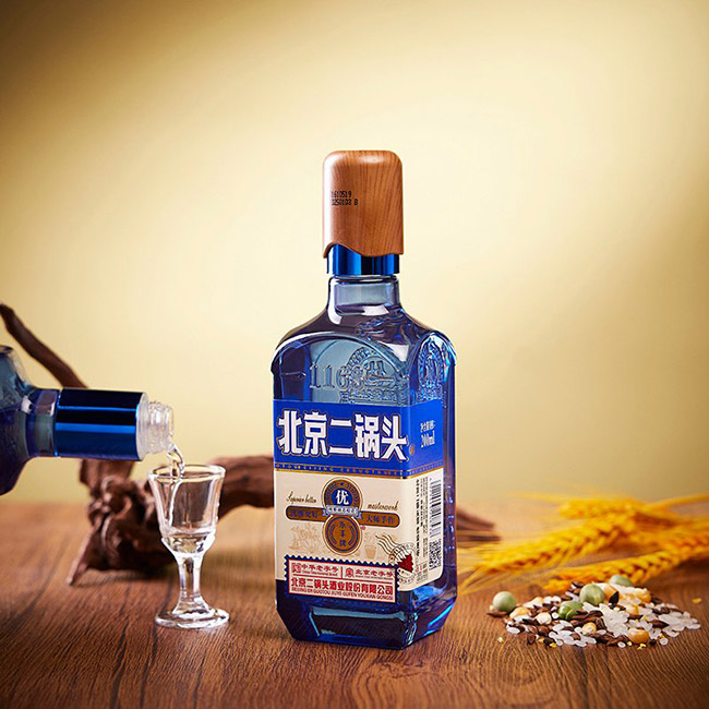 永丰牌北京二锅头优级酒·小蓝领 清香型【42° 200ml】