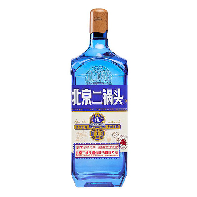 永丰牌北京二锅头优级酒·大蓝领 清香型【42° 1.5L】