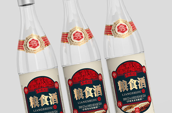 秀水坊粮食酒珍粮浓香型【52度500ml】