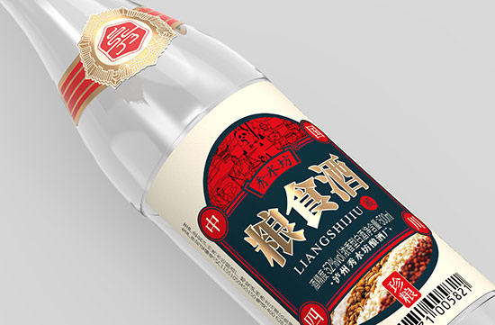 秀水坊粮食酒珍粮浓香型【52度500ml】