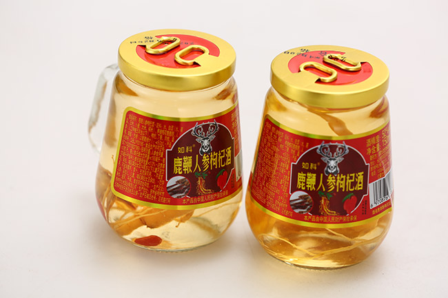 如科鹿鞭人参枸杞酒