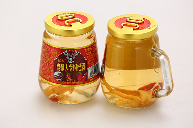 如科鹿鞭人参枸杞酒