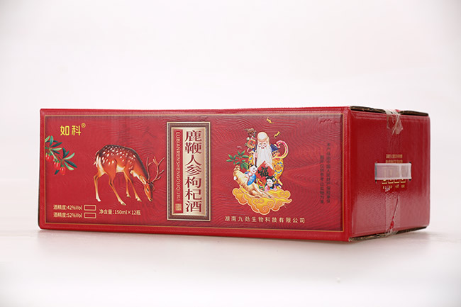 如科鹿鞭人参枸杞酒