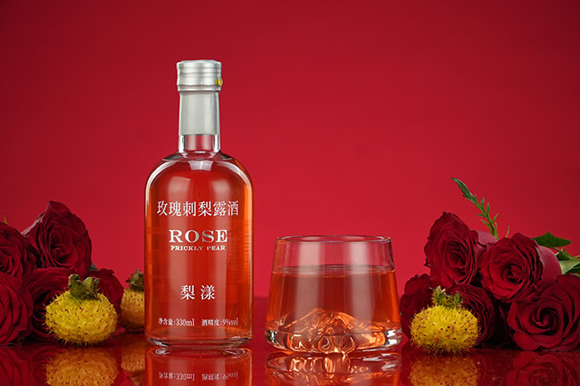梨漾玫瑰刺梨露酒【9° 330ml】
