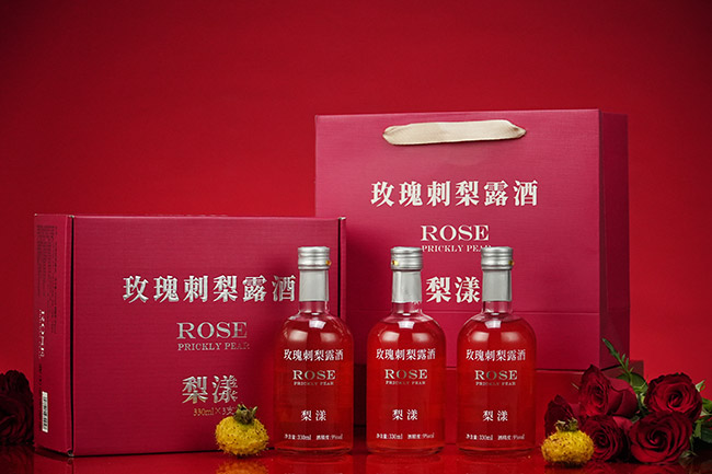 梨漾玫瑰刺梨露酒【9° 330ml】
