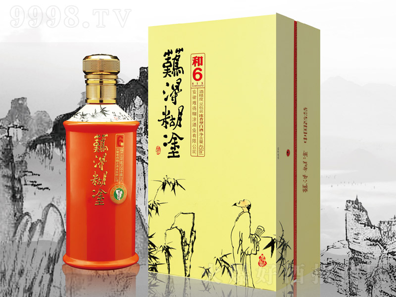 难得糊涂酒和6 浓香型【52°450ml】