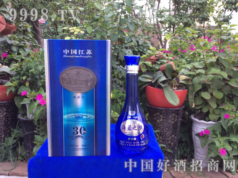 江苏洋河海蓝之梦酒礼盒30